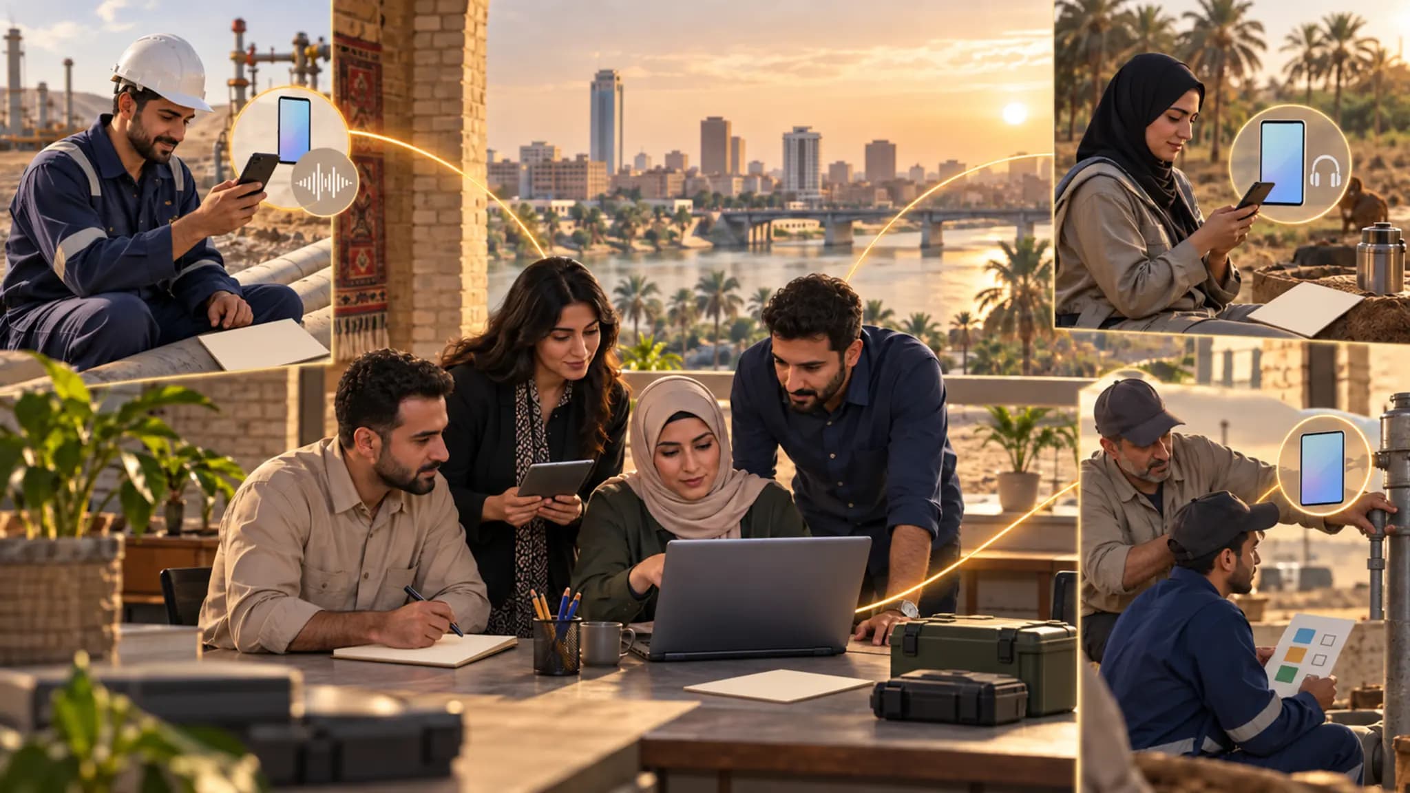 بناء أكاديمية تعلم رقمية في العراق رغم قيود الميزانية والبنية التحتية