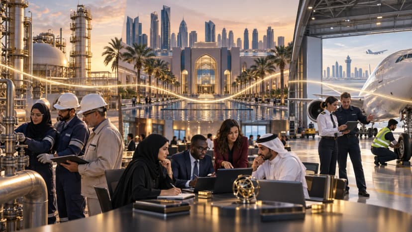 Designing Industry Academies for Qatar’s Energy, Finance and Aviation Sectors