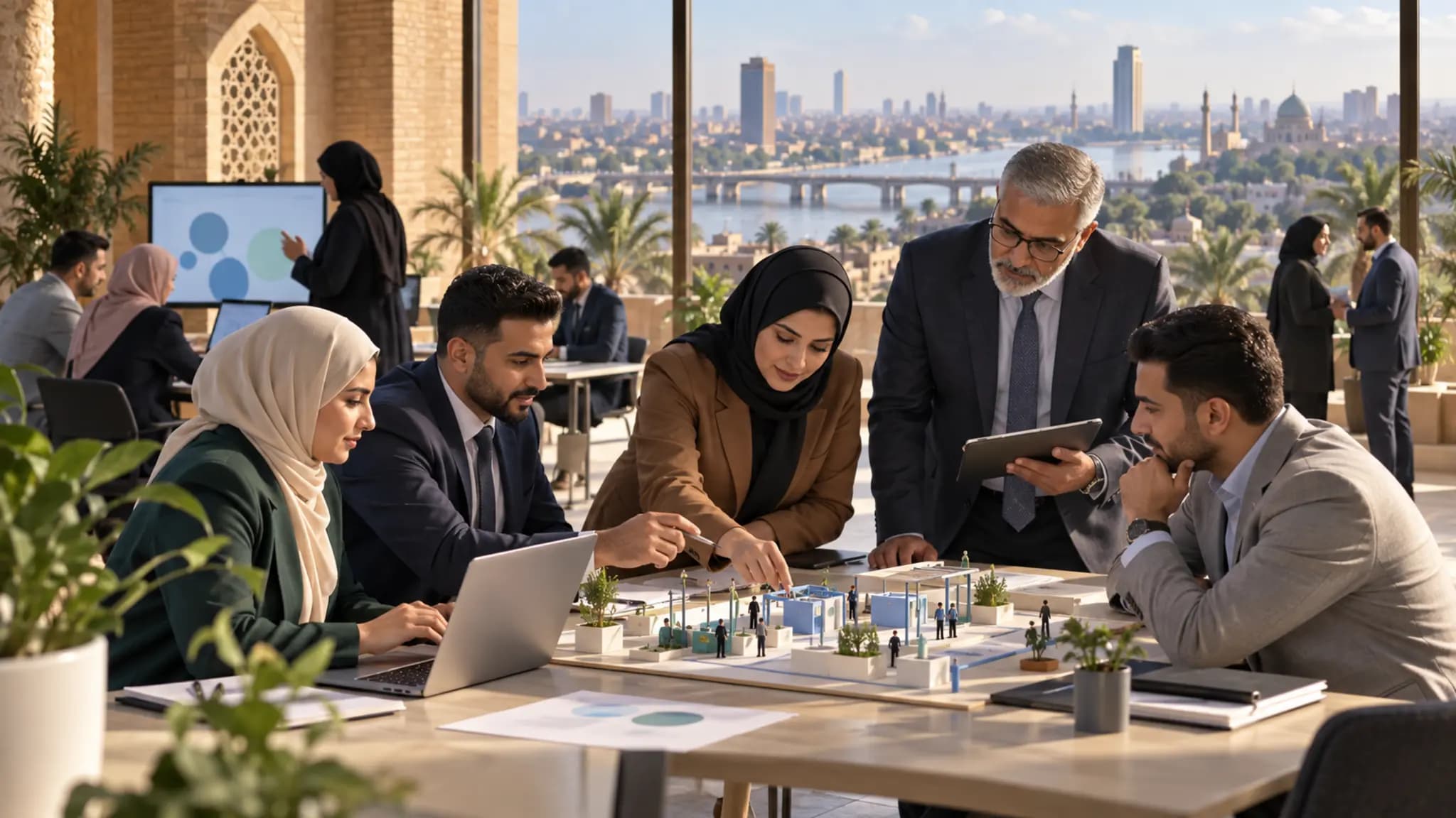 الأكاديميات الرقمية لبناء قدرات القطاع العام العراقي