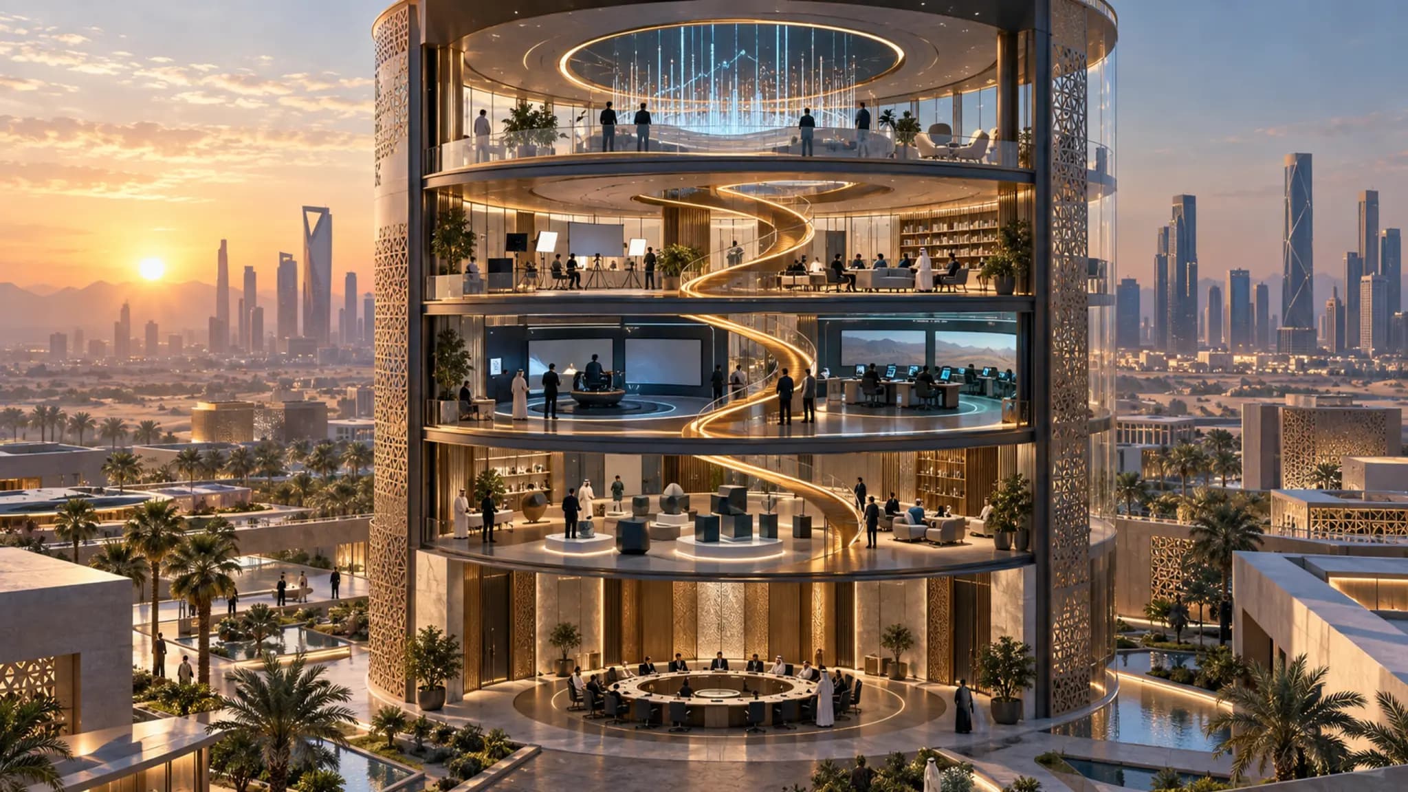 Building a Digital Learning Academy in Saudi Arabia for the Vision 2030 Era