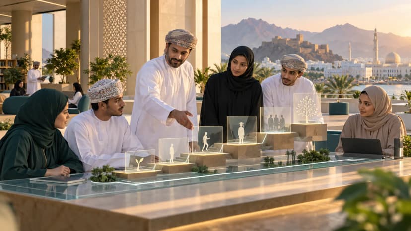 A Digital Academy Model for Omanization and National Talent Pipelines