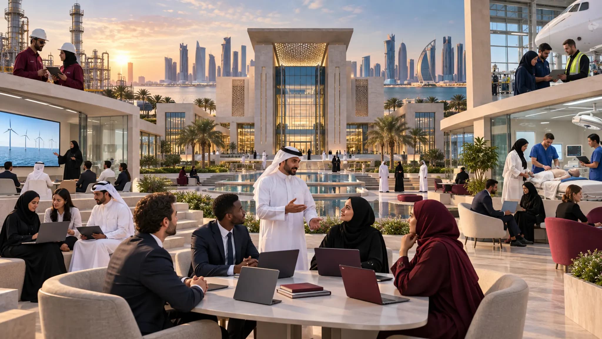 بناء أكاديمية رقمية مؤسسية في قطر: من الرؤية إلى التشغيل