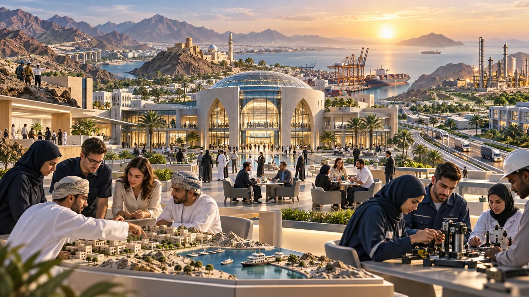 Digital Academies in Oman: Capability Infrastructure for Vision 2040