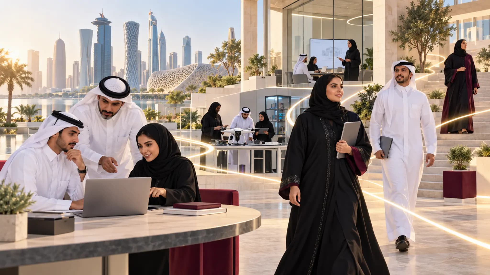 How Digital Academies Can Develop National Talent in Qatar