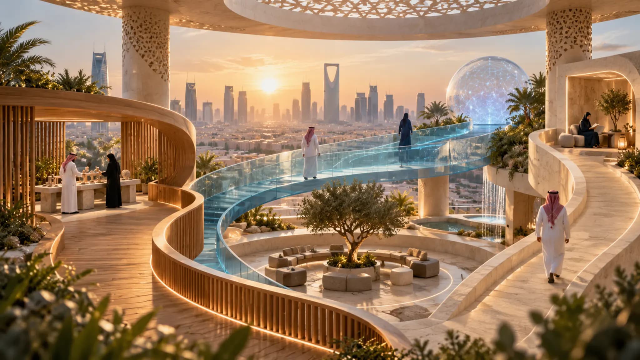 Balancing ILT, VILT and Self-Paced Learning in Riyadh