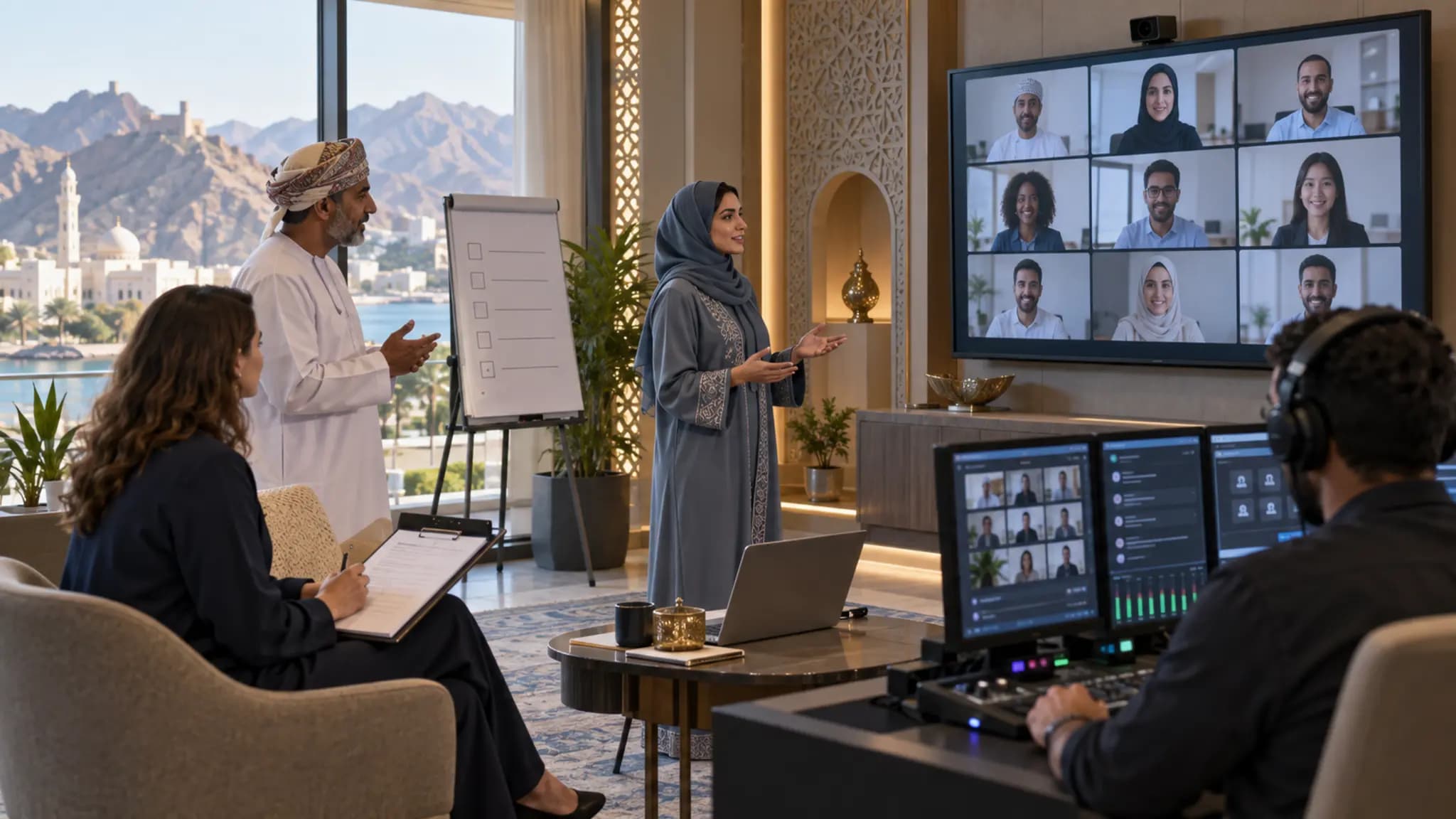 Preparing Facilitators for Effective Virtual Training in Muscat