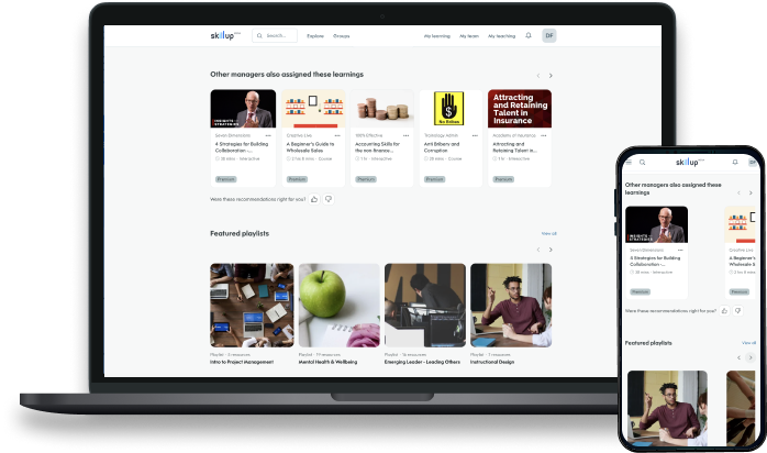 training and development platform - Skillup